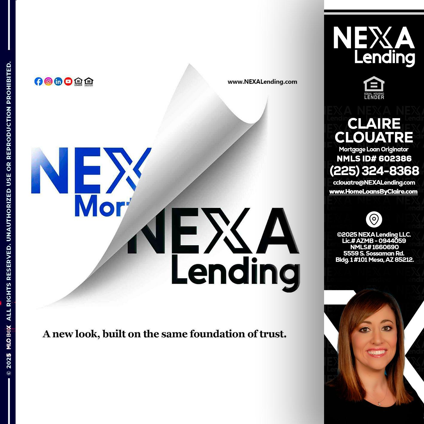 NEXA LENDING - Claire Clouatre -Mortgage Loan Originator