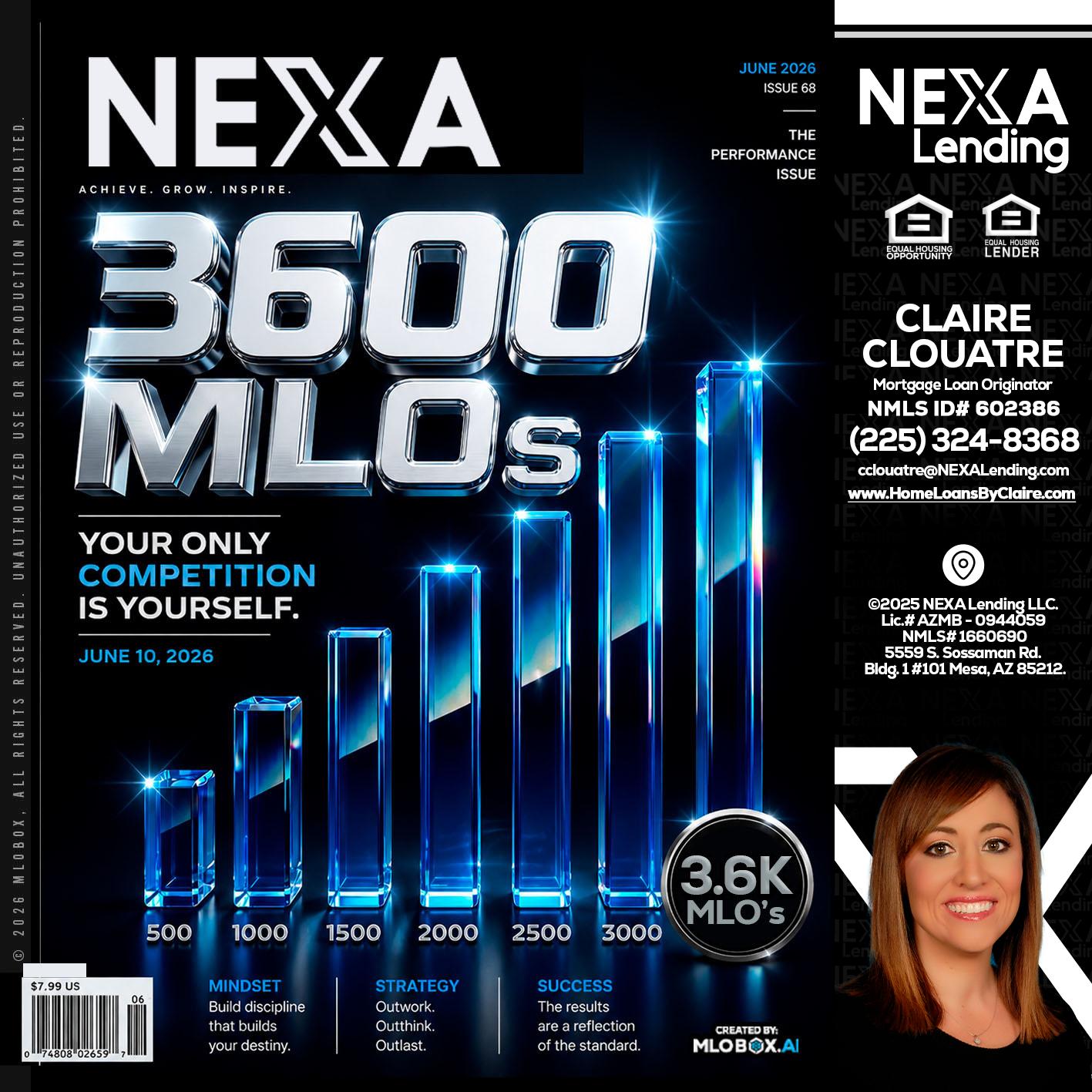 3600 MLOs - Claire Clouatre -Mortgage Loan Originator
